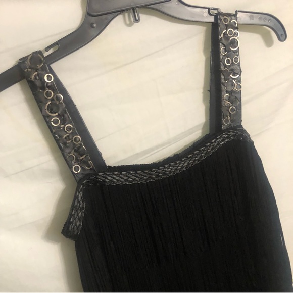 Alice + Olivia Fringe Dress - Picture 7 of 9